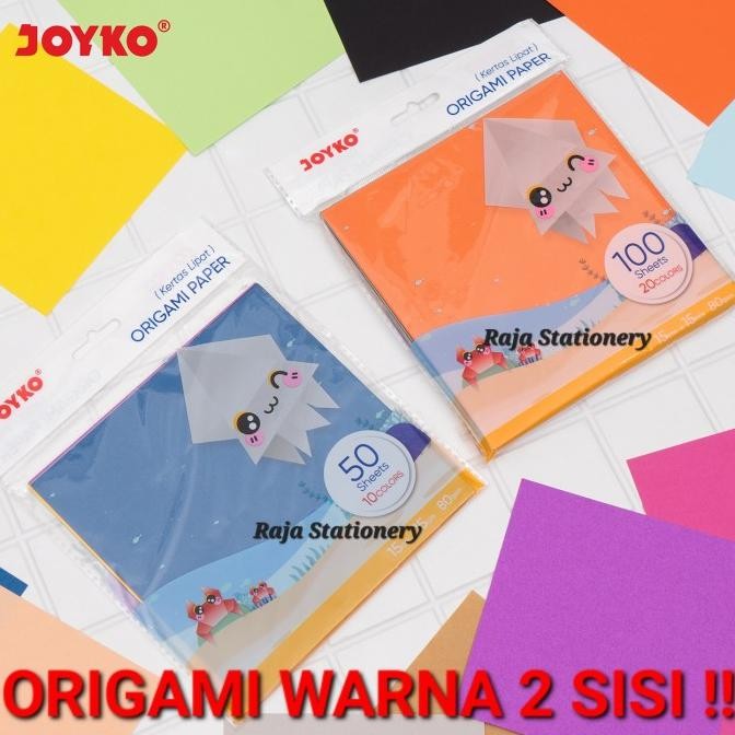 

Joyko Origami 12x12 15x15 20x20 cm Paper Kertas Origami Lipat Sukung