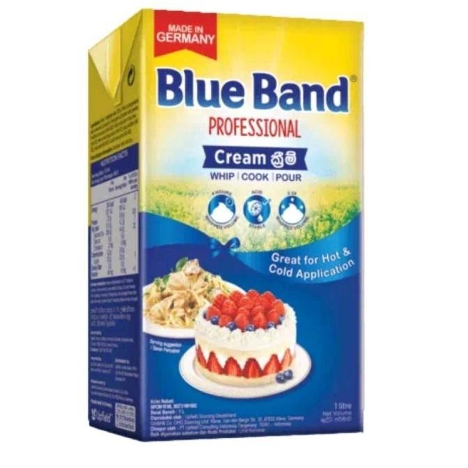 

.........] Blue Band Professional Cream 1 L Blueband Krim Whip Cook Pour Whipping