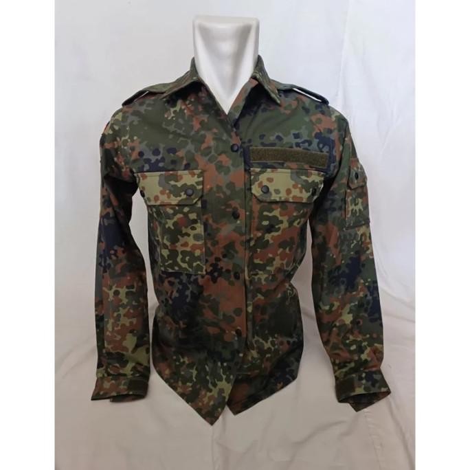 Kemeja BDU PDL loreng Flecktarn Jerman, produk baru sritex