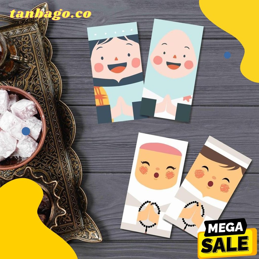 

6 Pcs Amplop Lebaran Idul Fitri Lucu / Amplop Thr Lebaran Karakter Anak Ready Stock Flash Sale! Diskon Hingga 70%