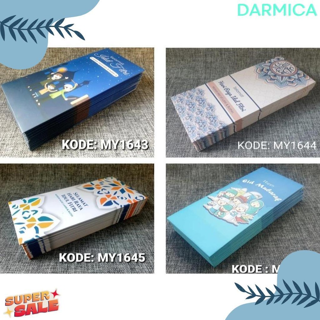 

Amplop Lebaran Exlcusive - Angpau Uang Kode My1640 Diskon Setengah Harga