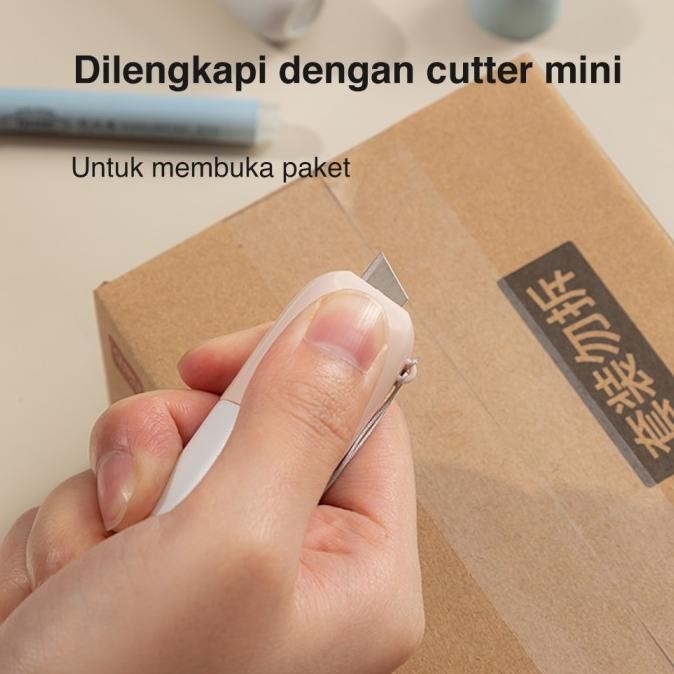 

Deli Stamp Roller / Alat Stempel Penghapus Alamat Resi Pelindung Data