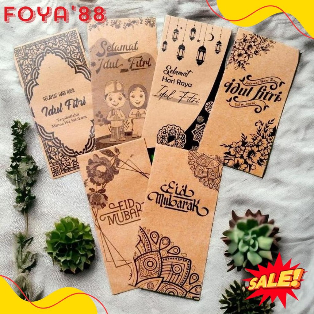 

Amplop Lebaran Craft Besar Grosir ( 1 Kg 250 Pcs ) Terlaris! Produk Ini Banyak Dicari