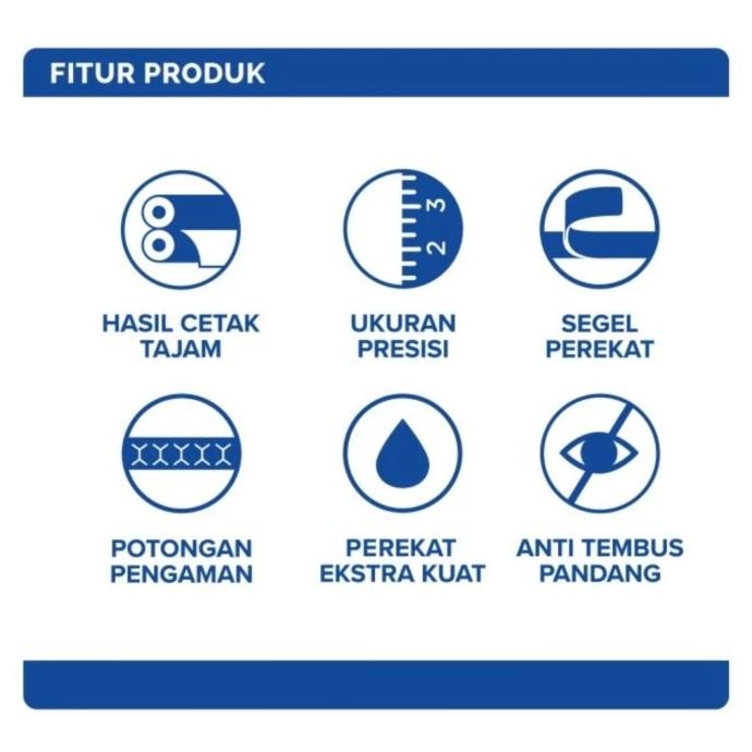 

Amplop Paperline 90 104 110 PUTIH POLOS Sedang White Envelope Box PPS