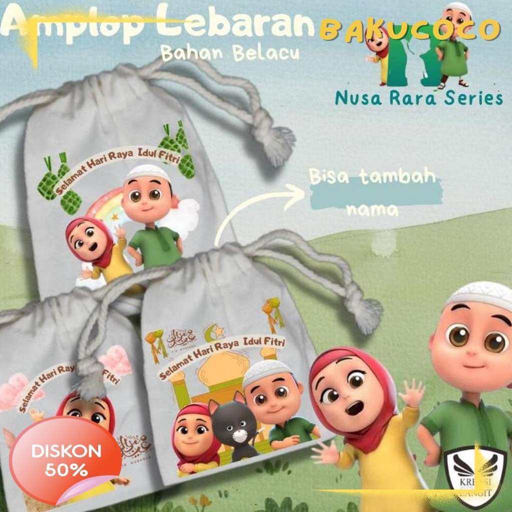 

Pouch Serut Angpao Edisi Lebaran | Amplop Lebaran | Angpau Lebaran | Bisa Input Nama Dan Tulisan Terlengkap Dan Termurah