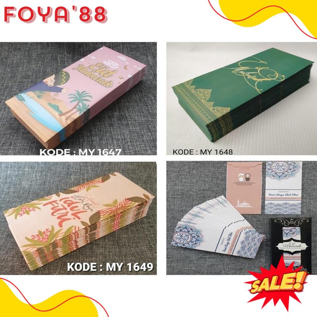 

Amplop Lebaran - Angpao Lebaran Exclusive Code My1623 Diskon