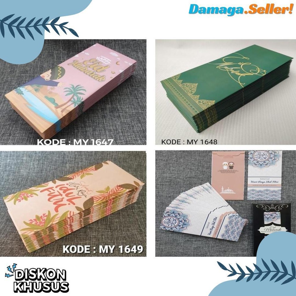 

Amplop Lebaran - Angpao Lebaran Exclusive Code My1623 Diskon