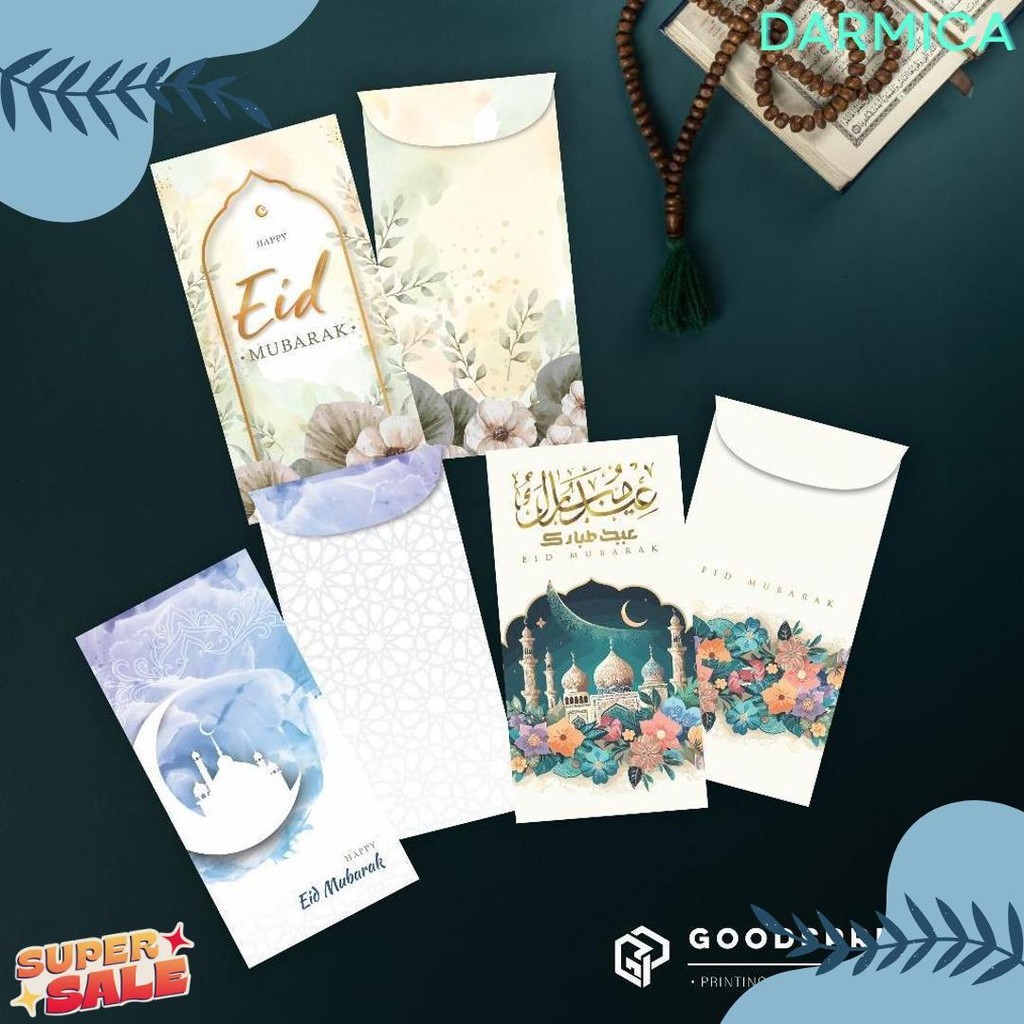 

6 Pcs Amplop Lebaran Angpao Idul Fitri | Angpau Thr Lebaran Custom Nama Flash Sale! Diskon Hingga 70%