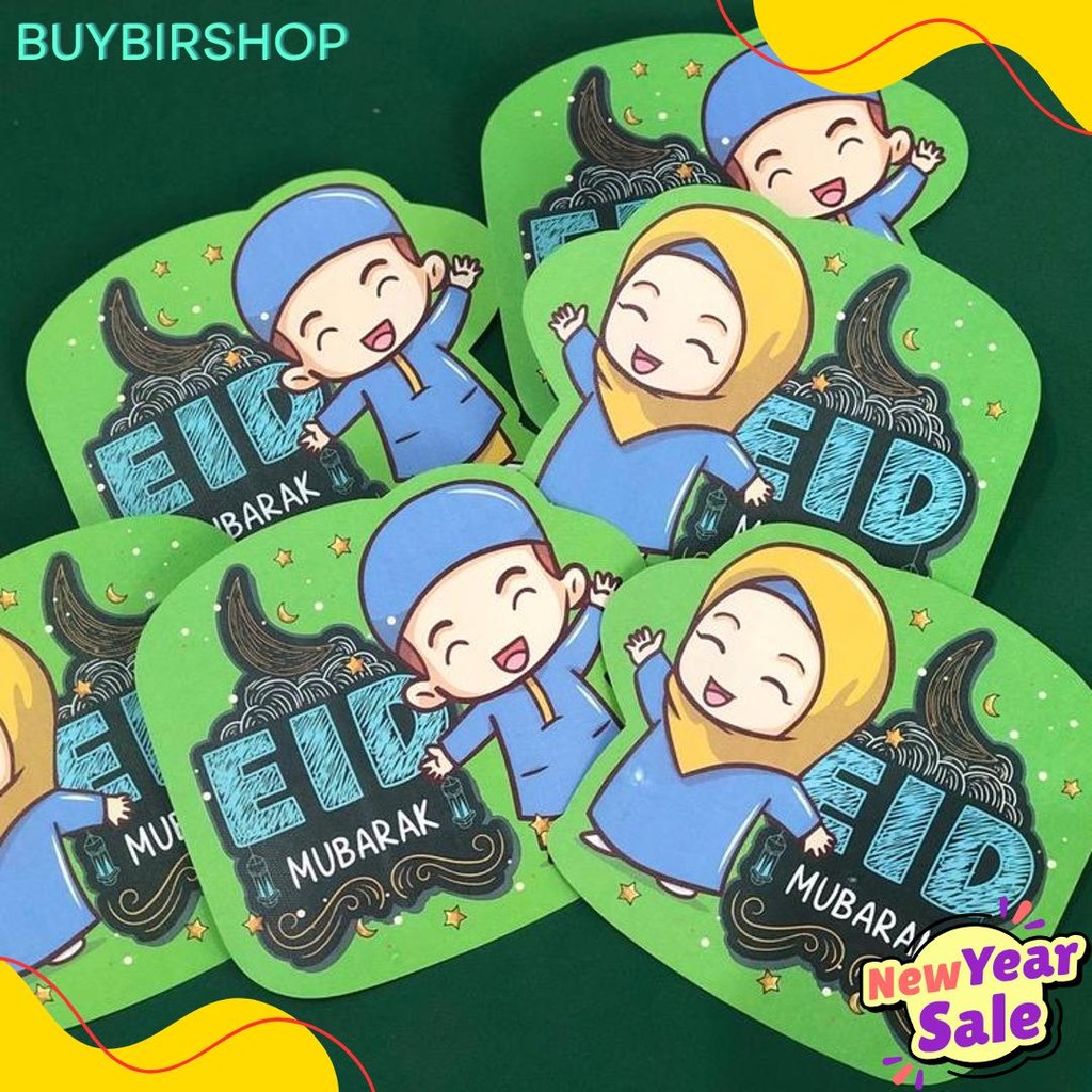 

Amplop Lebaran Lucu / Amplop Lebaran Bentuk 3D Ready Stock Isi 6 Pcs Diskon Setengah Harga