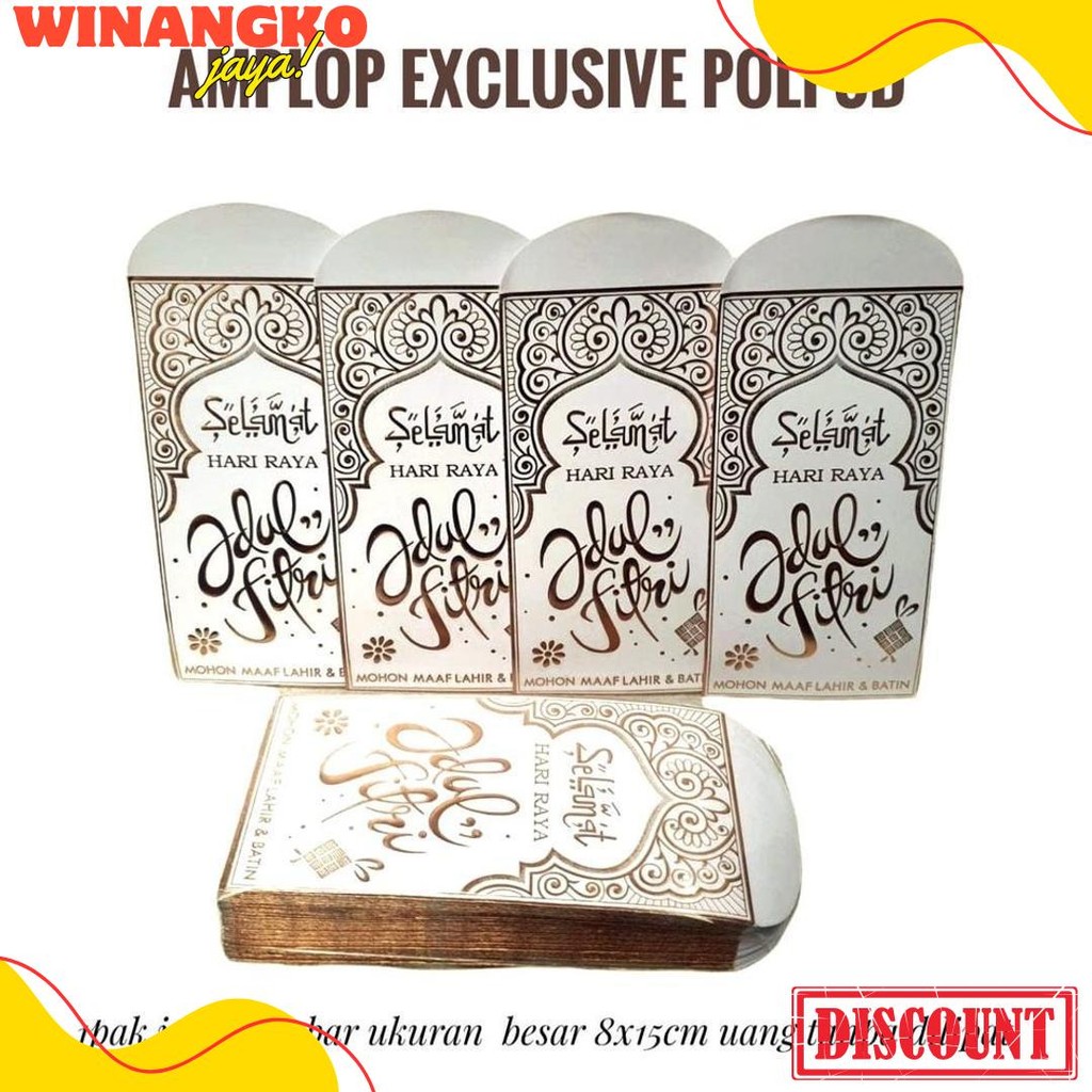 

Grosir Amplop Angpau Ampau Lebaran Idul Fitri Ukuran Besar L Isi 100Pcs 1Pak Amplop Thr Anak Isi 100 Dan 50 Lembar Terlengkap Dan Termurah