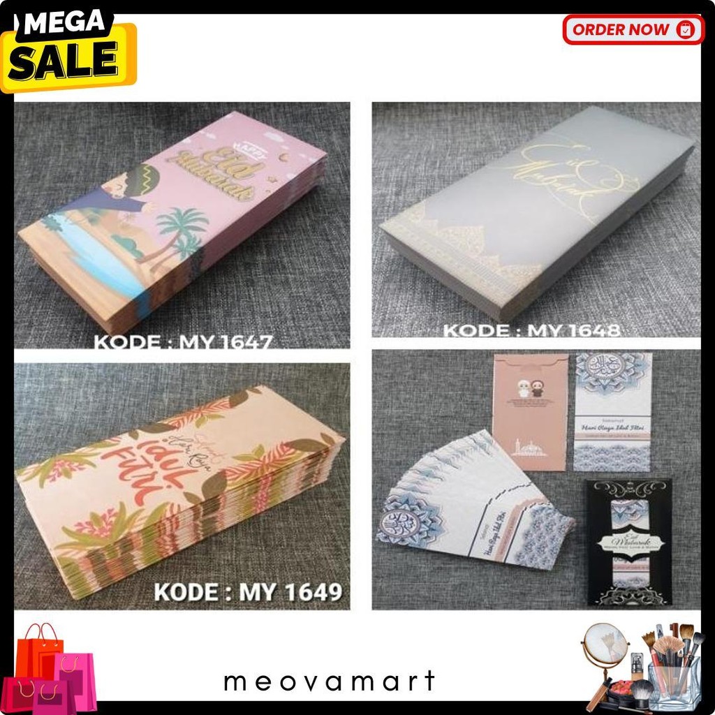

Amplop Lebaran Exclusive Mewah, Ampau Spesial Idul Fitri Berkualitas Terlaris! Produk Ini Banyak Dicari