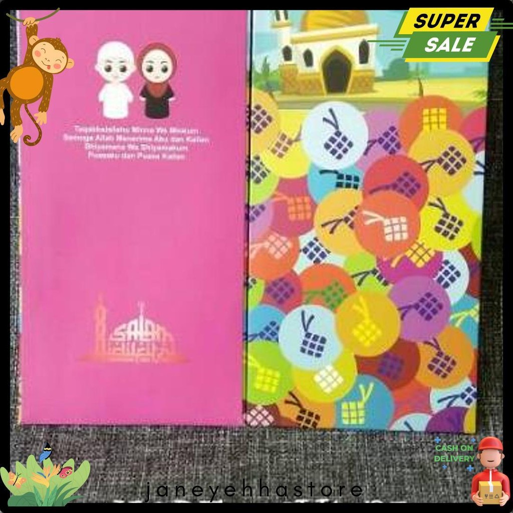 

Amplop Lebaran - Angpao Lebaran Eklusive Kode My1625 Diskon