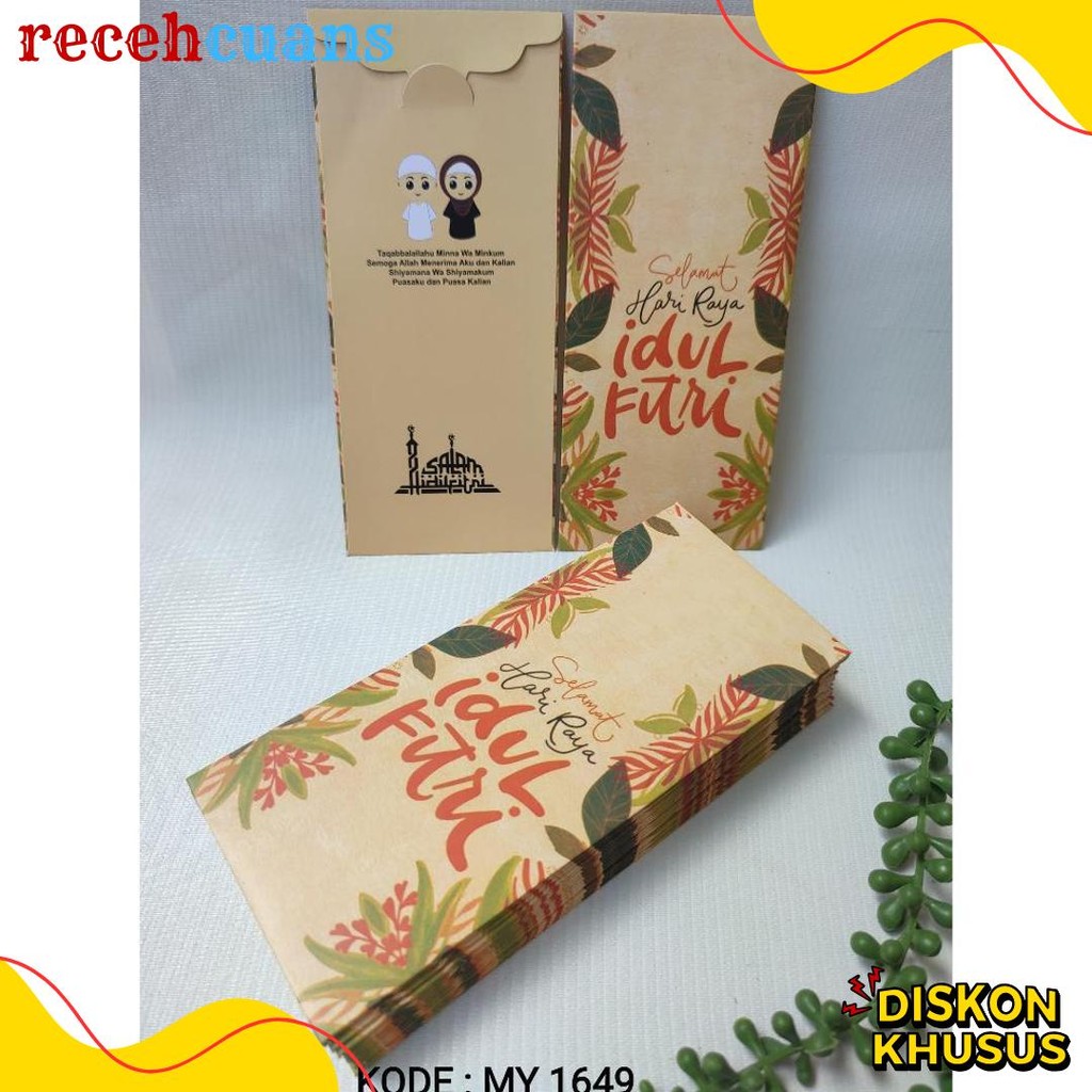 

Amplop Lebaran - Angpao Lebaran Exclusive Code My1649 Terlaris! Produk Ini Banyak Dicari