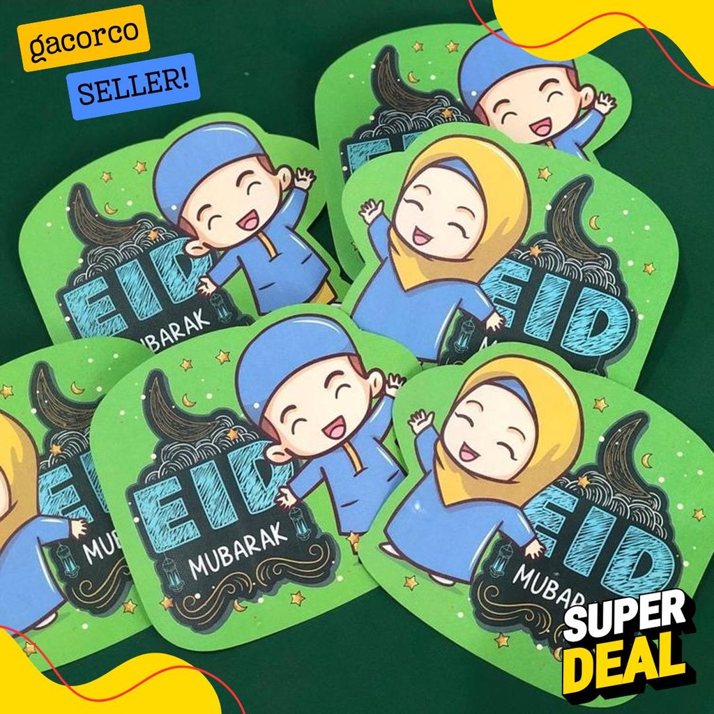 

Amplop Lebaran Lucu / Amplop Lebaran Bentuk 3D Ready Stock Isi 6 Pcs Terlengkap Dan Termurah