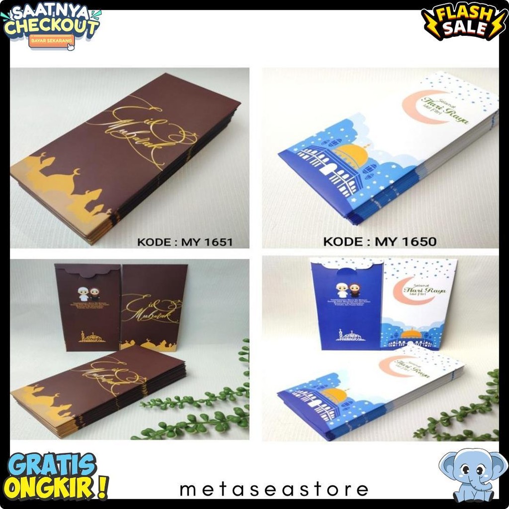 

Amplop Lebaran - Angpao Lebaran Exclusive Code My1622 Diskon Setengah Harga