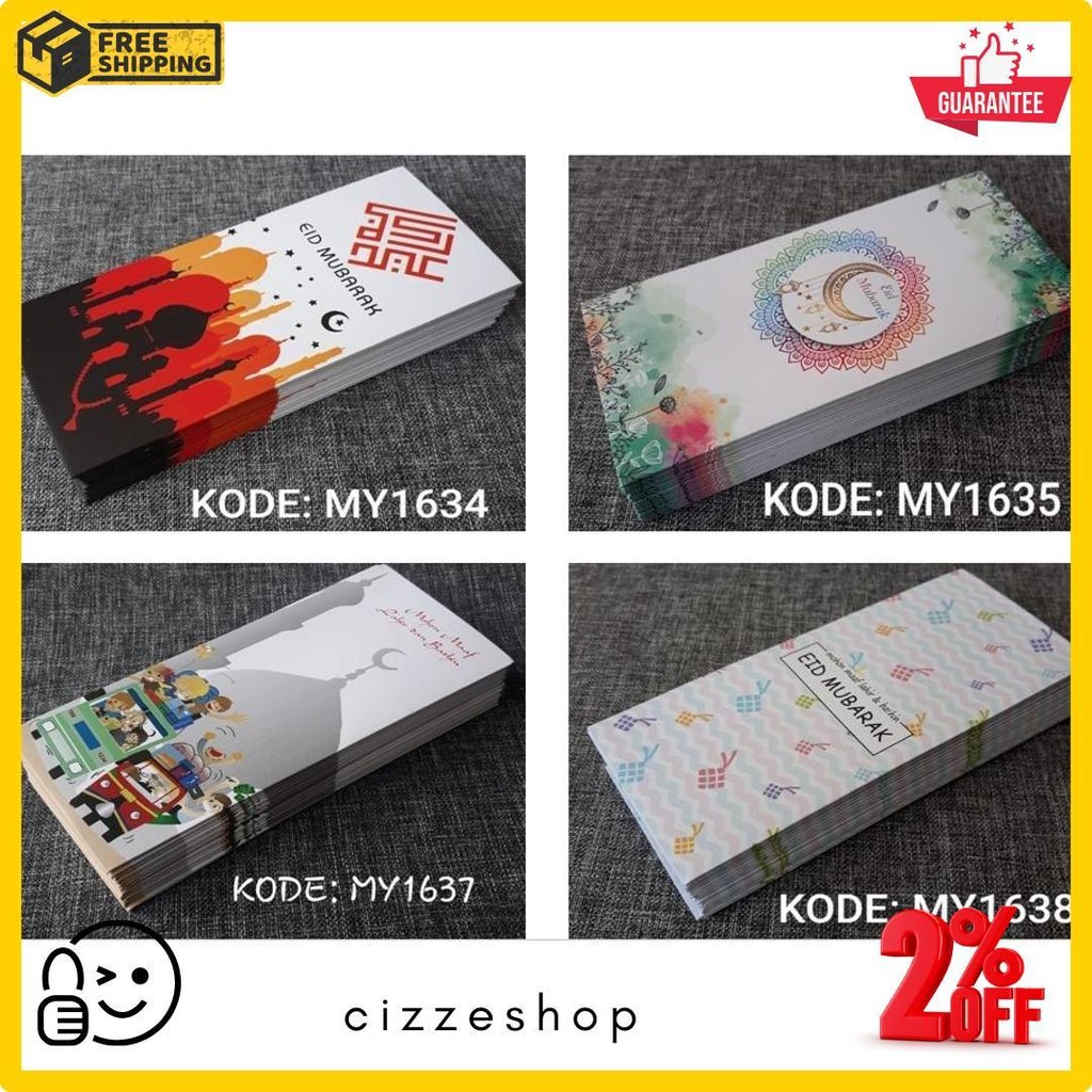 

Amplop Lebaran Exclusive - Angpau Uang Kode My1638 Terlaris! Produk Ini Banyak Dicari