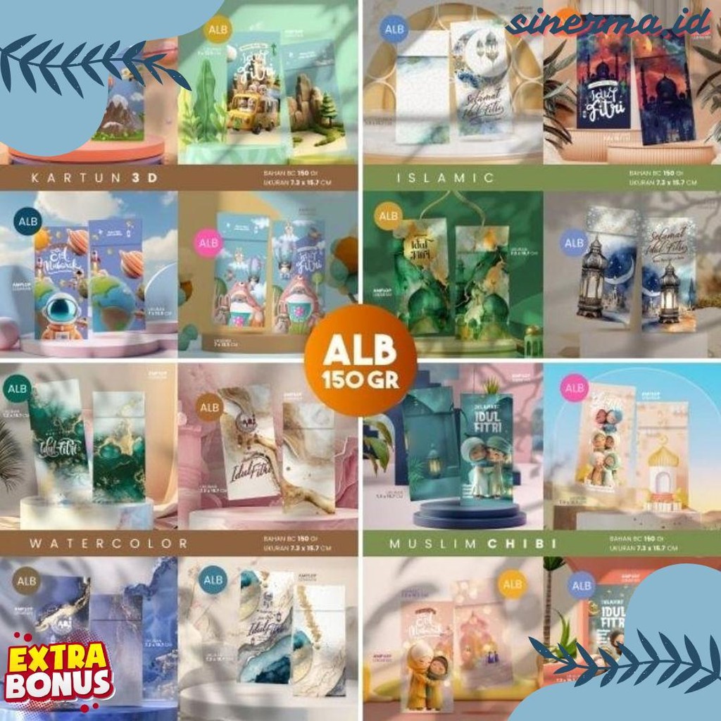 

Amplop Lebaran Premium | Amplop Lebaran Aster 150Gsm | Isi 100Pcs 4Motif (Sesuai Tema) | Amplop Lebaran Kekinian Flash Sale! Diskon Hingga 70%