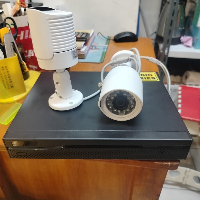 TERBARU - PAKET CCTV KAMERA 2 KAMERA Lengkap