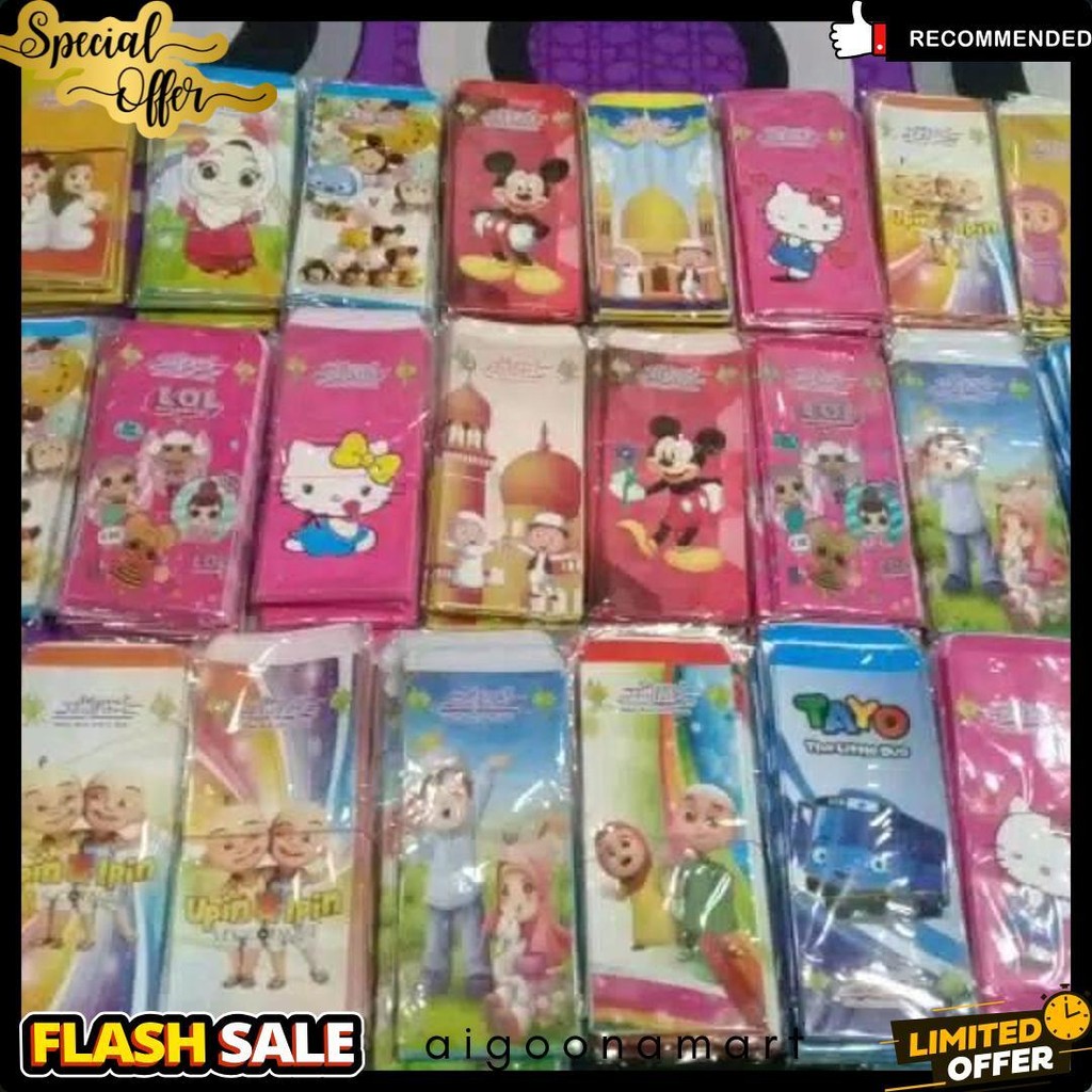 

Promo 20 Pack Isi 200 Amplop Lebaran Jumbo /Packet ..7X18 Flash Sale! Diskon Hingga 70%