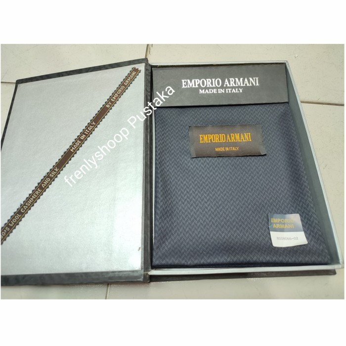 Kain pure wool Emporio armany / Bahan kain jas pure wool italy