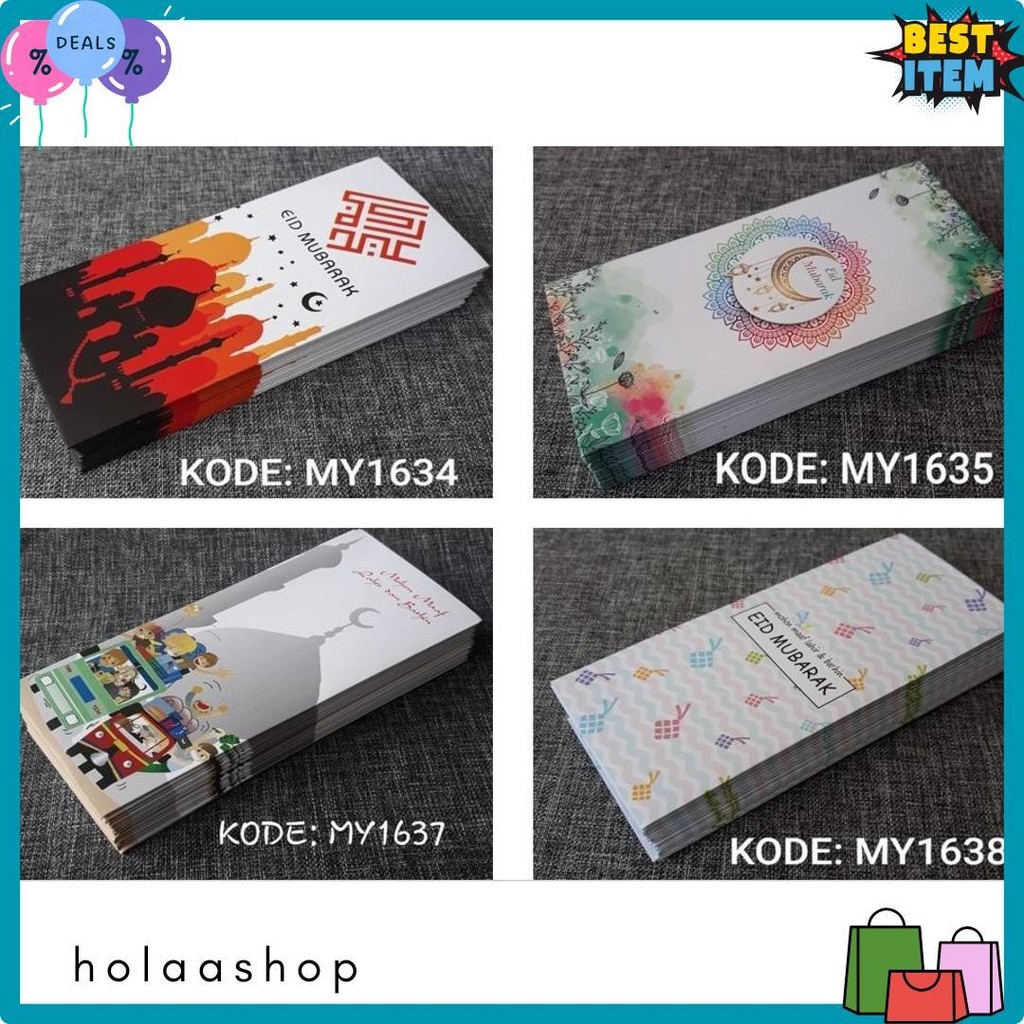

Amplop Lebaran Exlcusive - Angpau Uang Kode My1645 Diskon