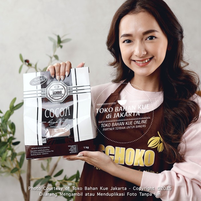 

Schoko Cocoa Powder BP 19/21 1kg Coklat Bubuk Murni Cokelat Pure Cacao