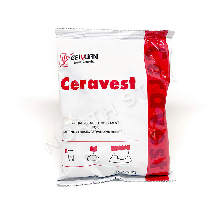 

CERAVEST Porcelain Investment Material [POWDER saja, sachet 400 gr]