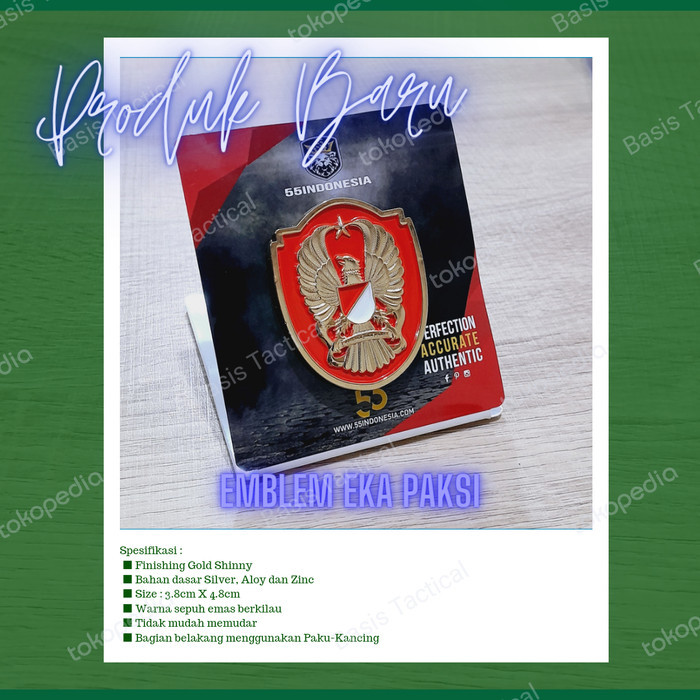 PIN EMBLEM EKA PAKSI 55 INDONESIA