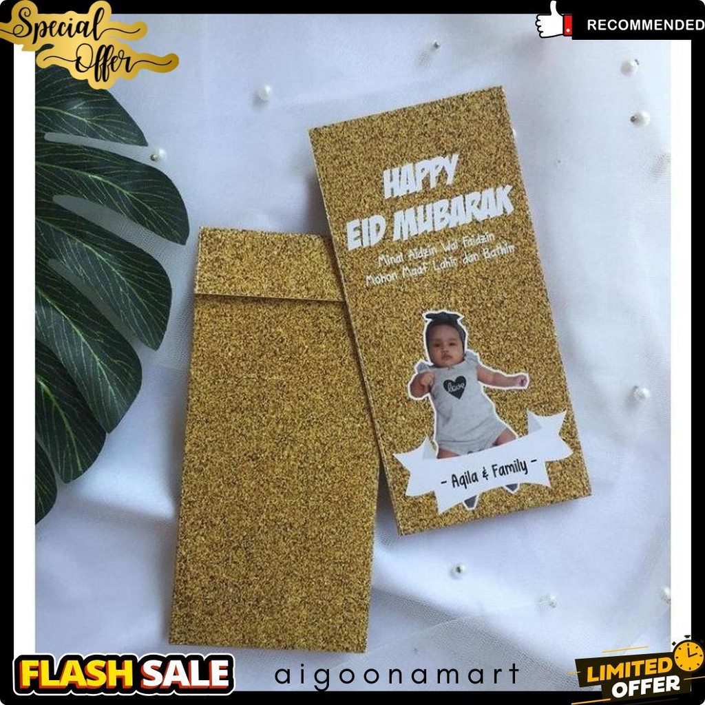 

Amplop Lebaran Custom Bisa Tambah Nama Diskon Setengah Harga