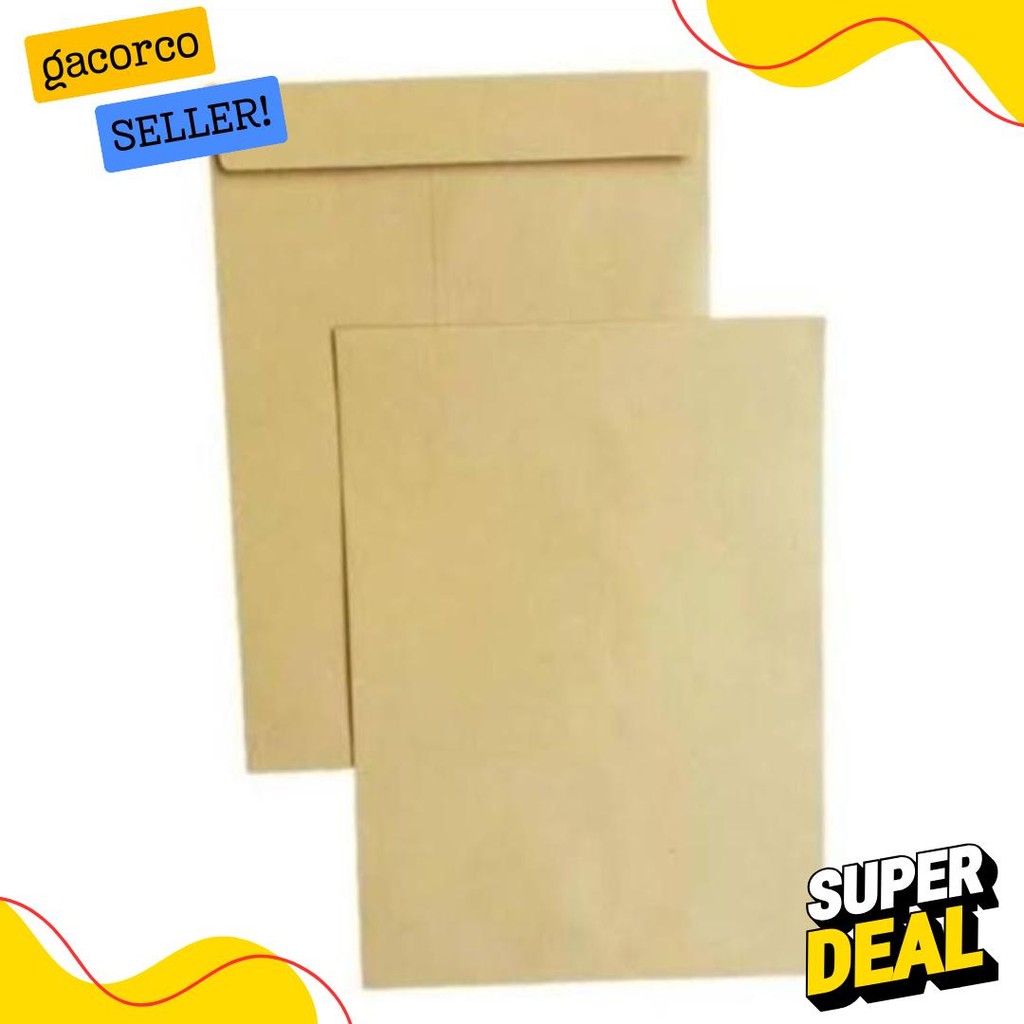 

( 100 Pcs ) Amplop Coklat Folio Executive Khusus Instant/Sameday Diskon