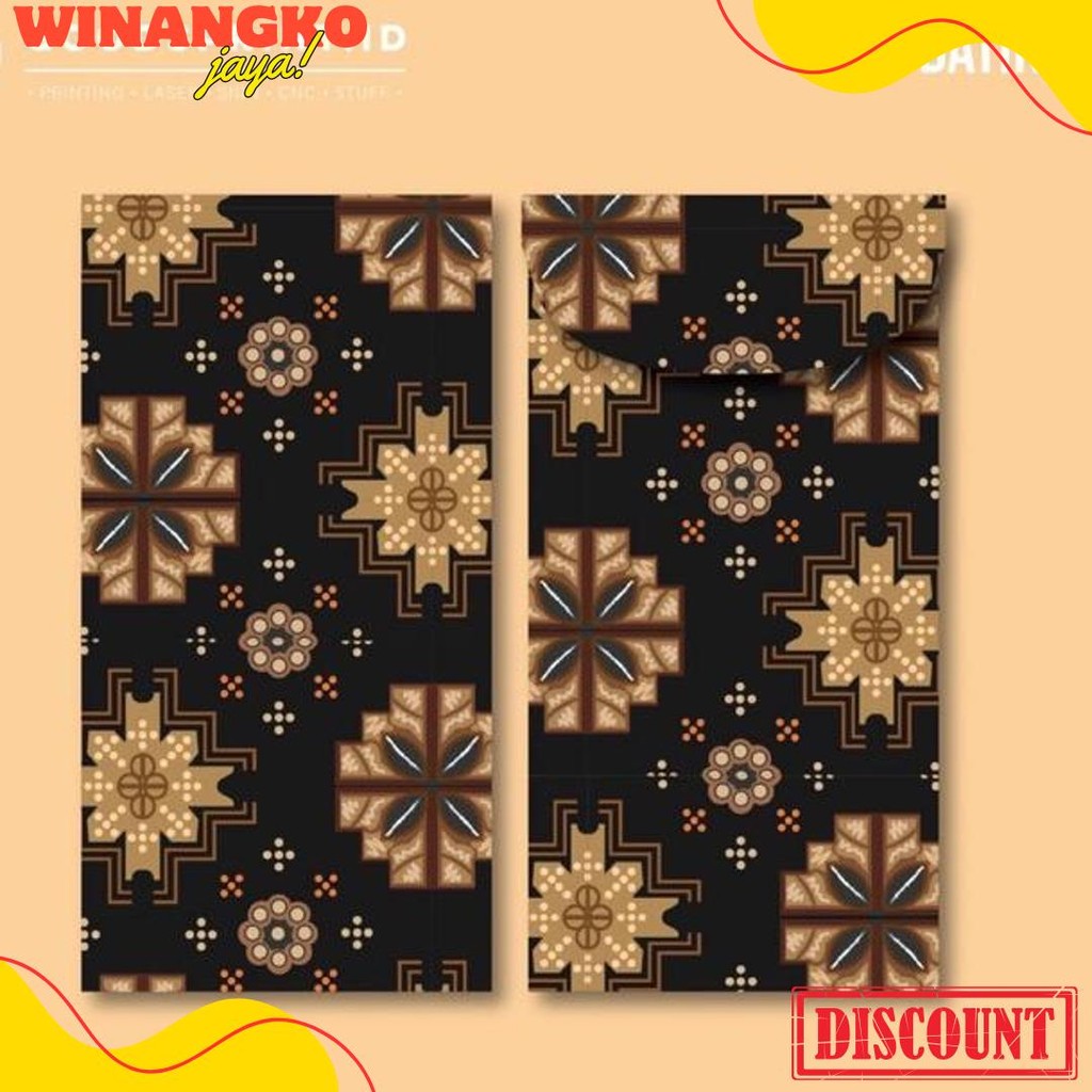 

6 Pcs Angpao Wedding Amplop Kondangan Motif Batik Angpao Panjang Amplop Uang Flash Sale! Diskon Hingga 70%