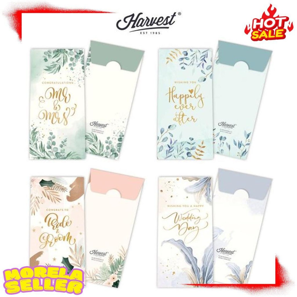 

Amplop / Angpao Wedding Harvest Isi 6 Glam Wedding Diskon