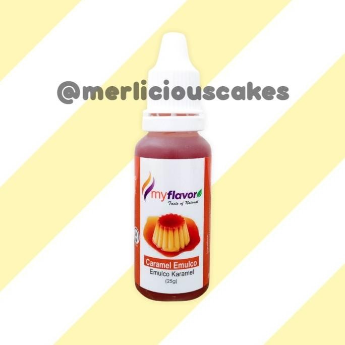 

*$*$*$*$] My Flavor Caramel Karamel Emulco Perasa dan Pewarna Makanan