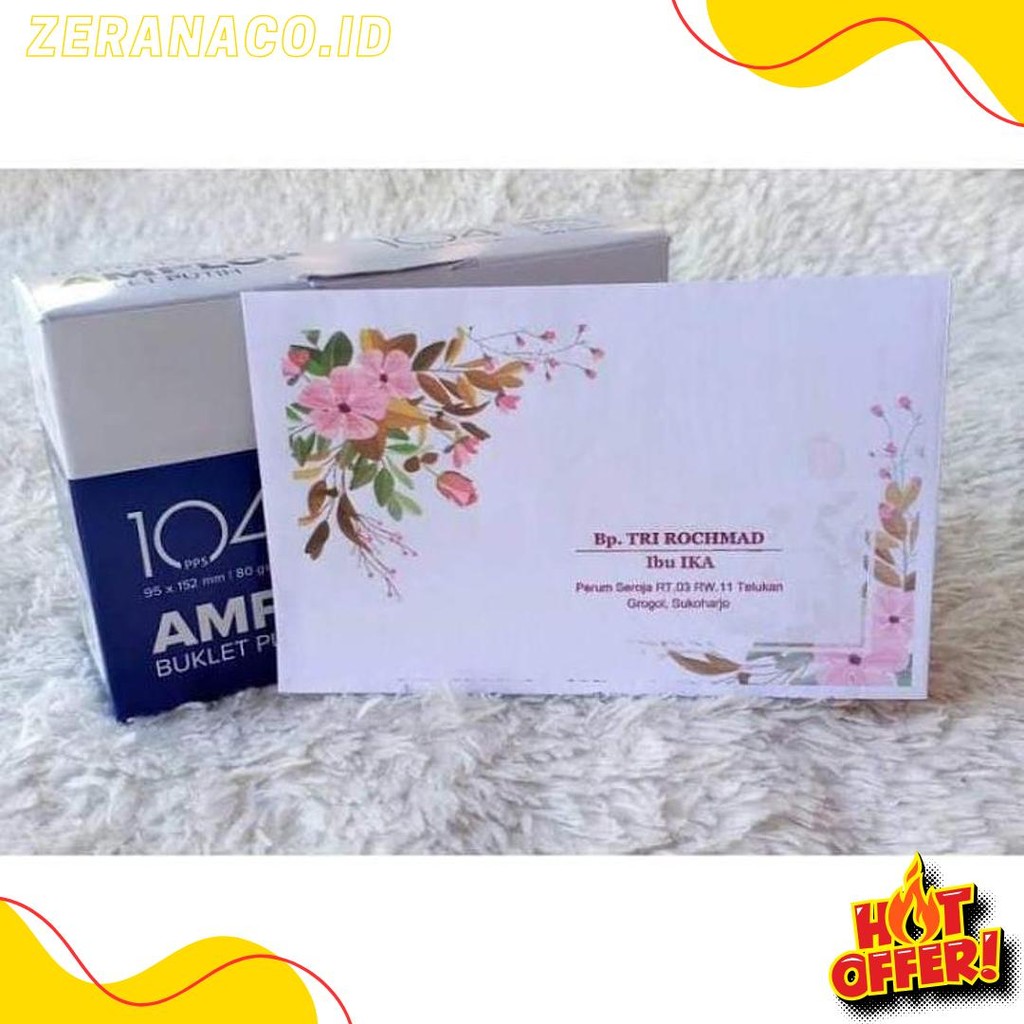 

Cetak Amplop / Cetak Amplop Custom / Amplop Instansi / Amplop Kondangan / Amplop Desain Custom Terlaris! Produk Ini Banyak Dicari