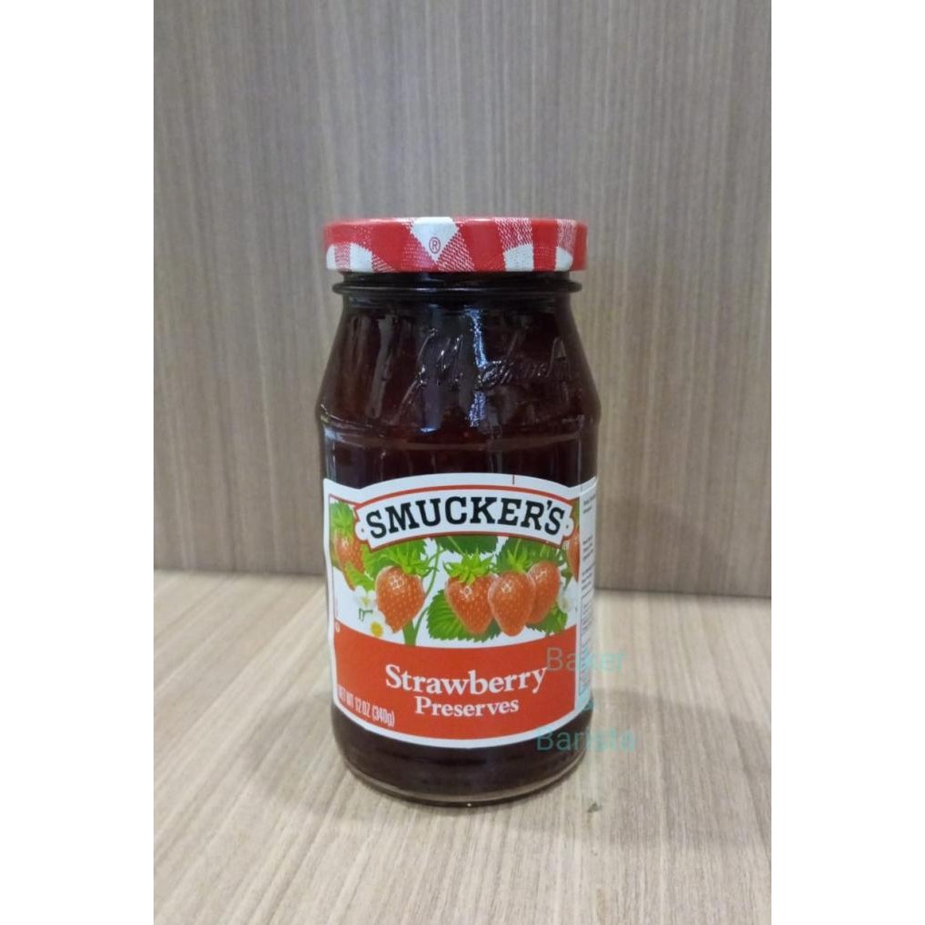 

] Selai Smuckers Strawberry 340g /selai stroberi Preserves