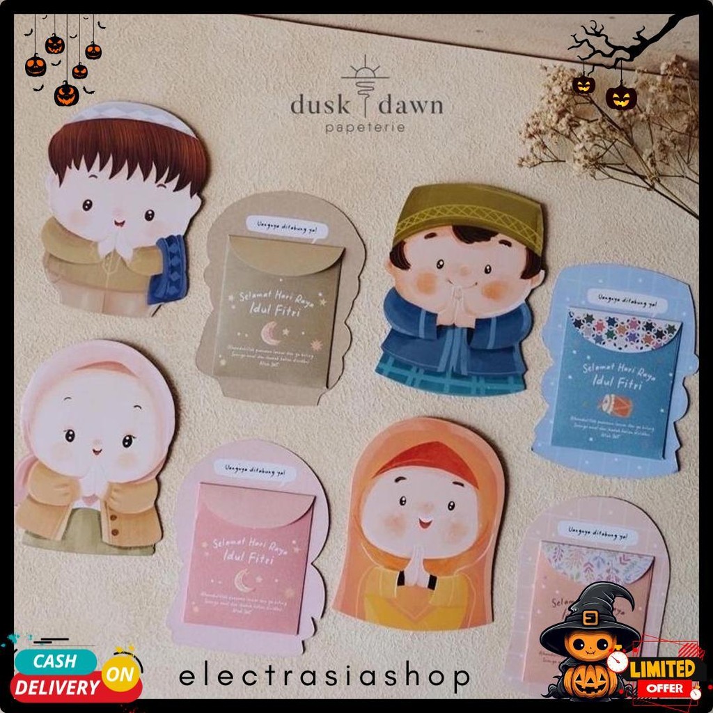 

Amplop Lebaran Idul Fitri - 1 Set Isi 6Pcs Diskon