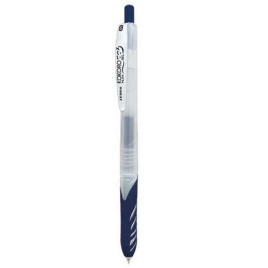 

Gramedia Pettarani - Zebra - Pulpen Kokoro Gel 0.5 mm Warna Blue Black