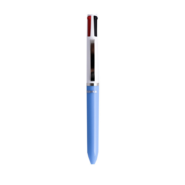 

Gramedia Pettarani - Zebra - Bolpoin 4 Pen In 1 Warna Blue Barel