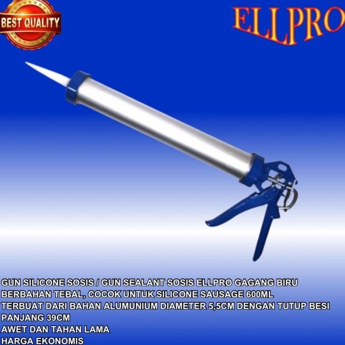 Barrel Gun Sosis Sealant/Tembakan Gun Sosis Sealant 600ml ELLPRO