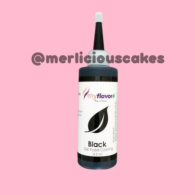 

;&;&;&;&] 120 Gram Black Gel My Flavor Food Color Food Colour Pewarna Makanan