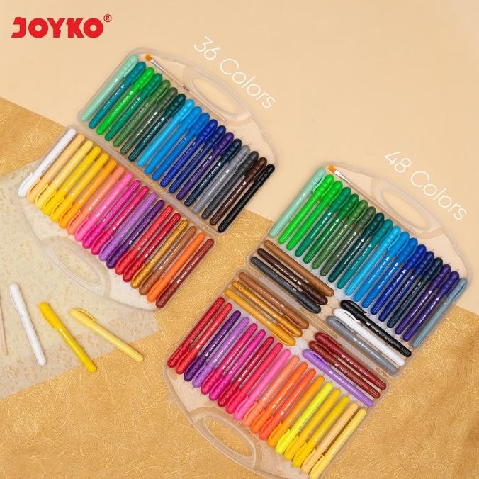 

Joyko Twist Crayon Silky Oil Pastel / Krayon Joyko Halus Putar SLC-A