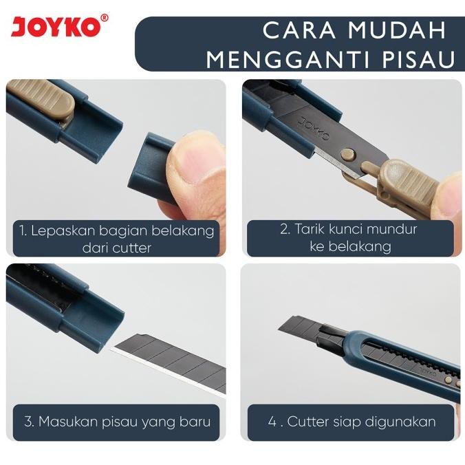 

Cutter Pisau Pemotong Premium Joyko CU-0514