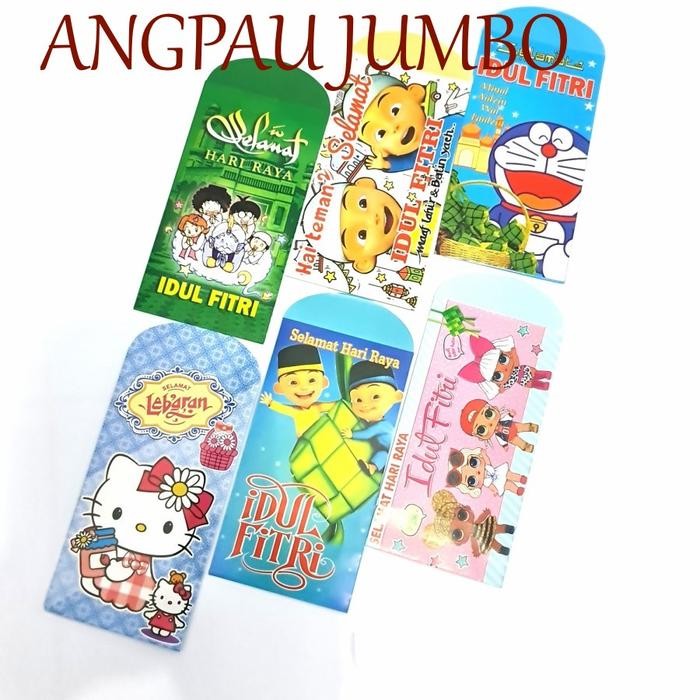 

Terbatas 60 LEMBAR AMPLOP LEBARAN ANGPAU IDUL FITRI AMPLOP MILAD - 60 Lembar Mix 6 motif Lebaran!