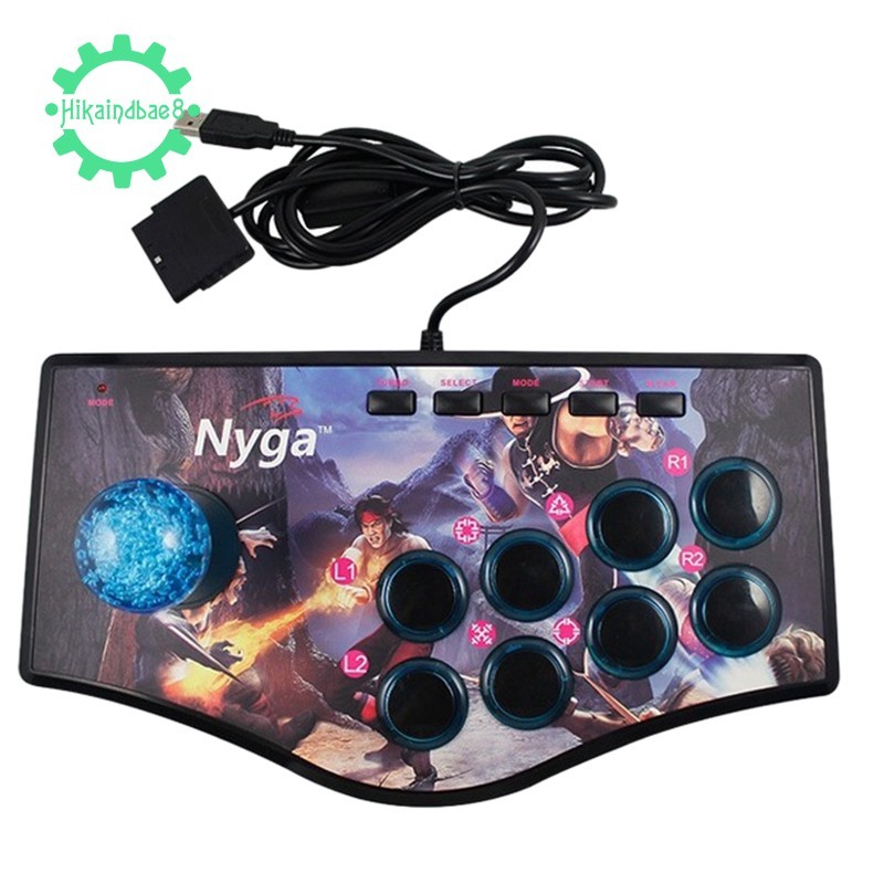 Kontroler Game Arcade Retro Joystick Usb Untuk Ps2/Ps3/Pc (No.A) |evngZdjl|