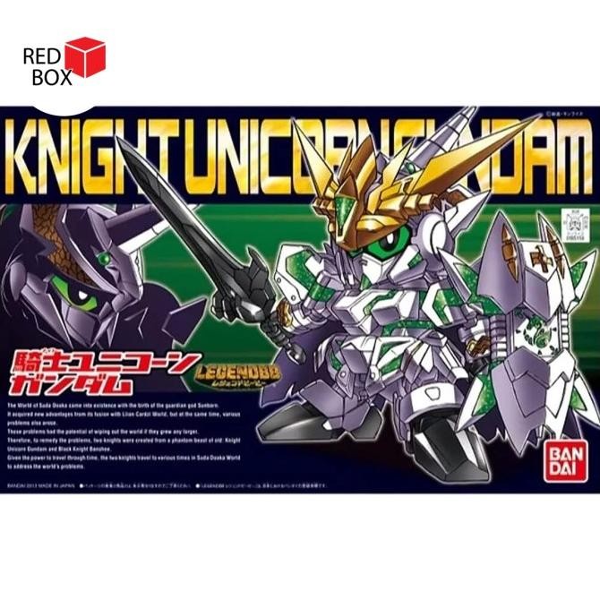 SD Knight Unicorn Gundam BB385 Bandai Original Gunpla Legend BB Senshi 385