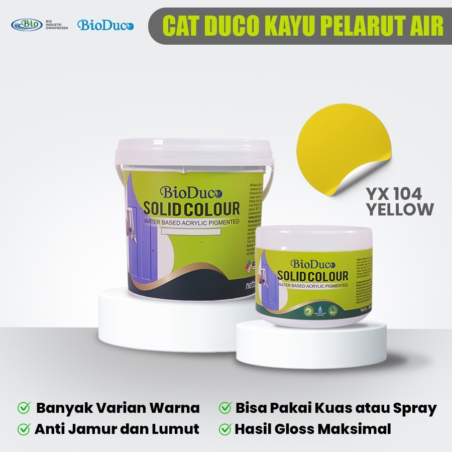 

Cat Kayu Water Based - Bioduco Yellow