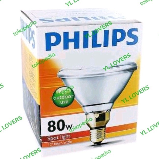 MURAH Par 38/80 watt Philips/lampu sorot 80 watt philips /lampu taman