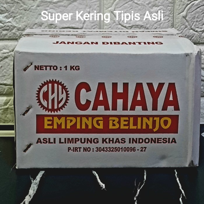 

EMPING MELINJO MENTAH ASLI .1KG
