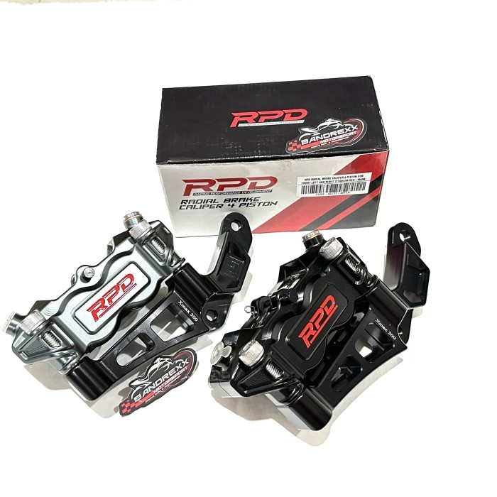 Kaliper Radial 4 Piston Rpd+Breket Vector Rpd For Yamaha Xmax