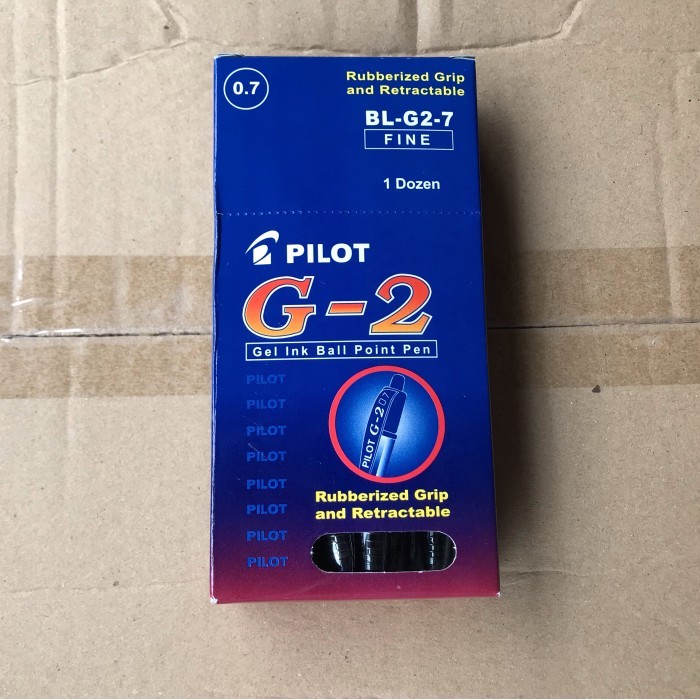 

Pulpen Pilot G2 / Bl- G2 0.7 Original Japan Lusinan